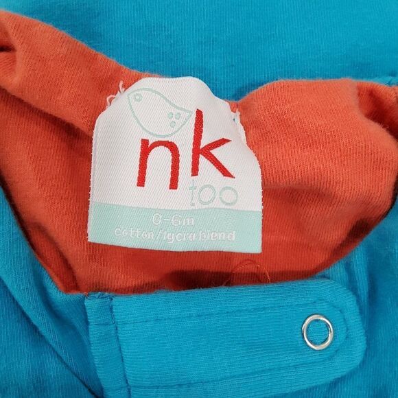 NK Sleep Sack Blue Lion Zip Front 0-6m - Picture 3 of 4